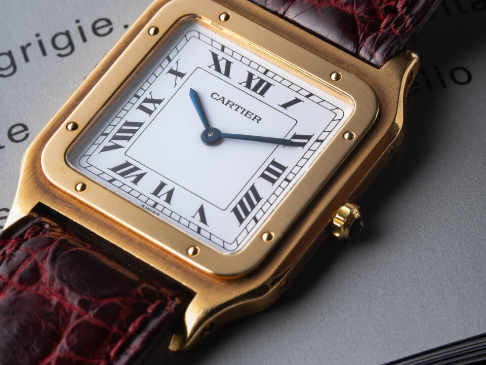 Cartier gold watch
