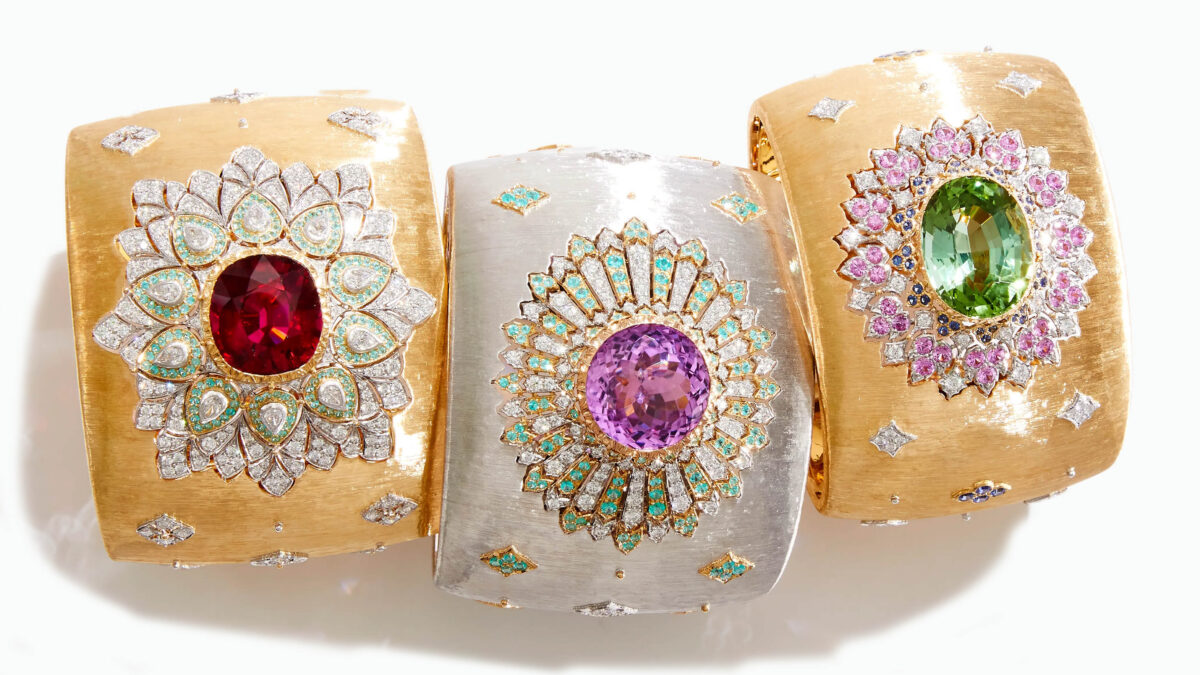 image of the three rings from Buccellati jeweleris